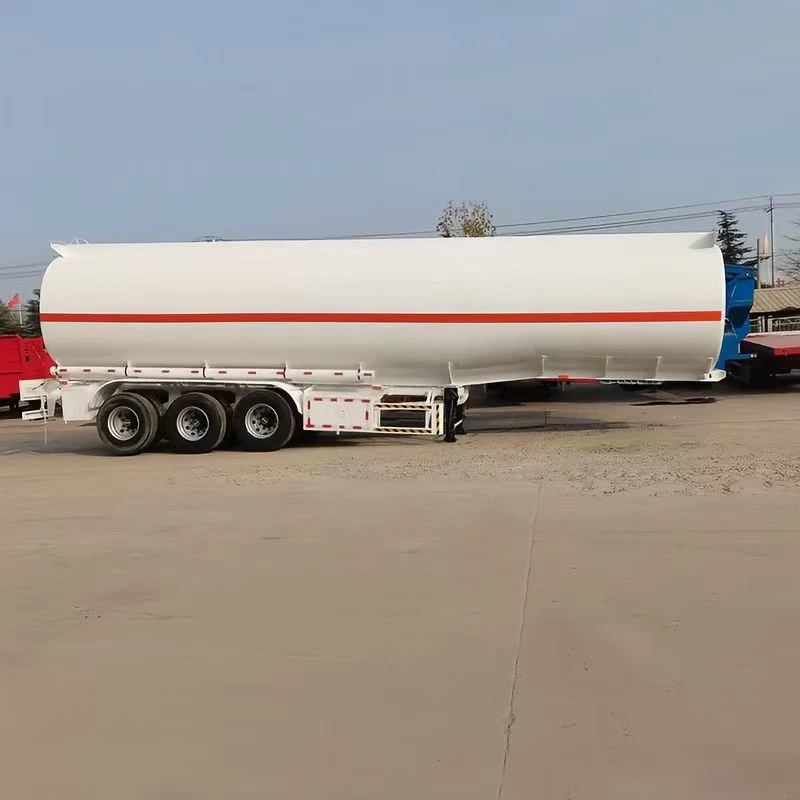 3 axle fuel tanker semi trailer