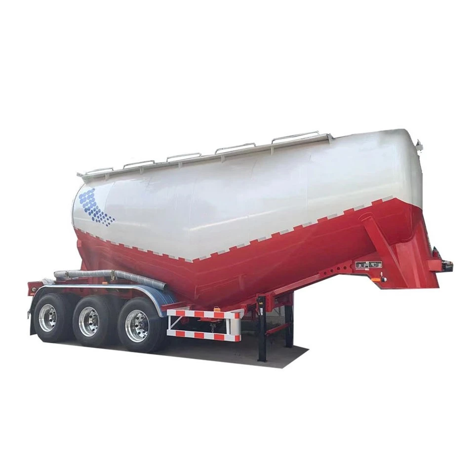 Brand New 40 Ton V Type Bulk Fly Ash Tanker Truck high quality